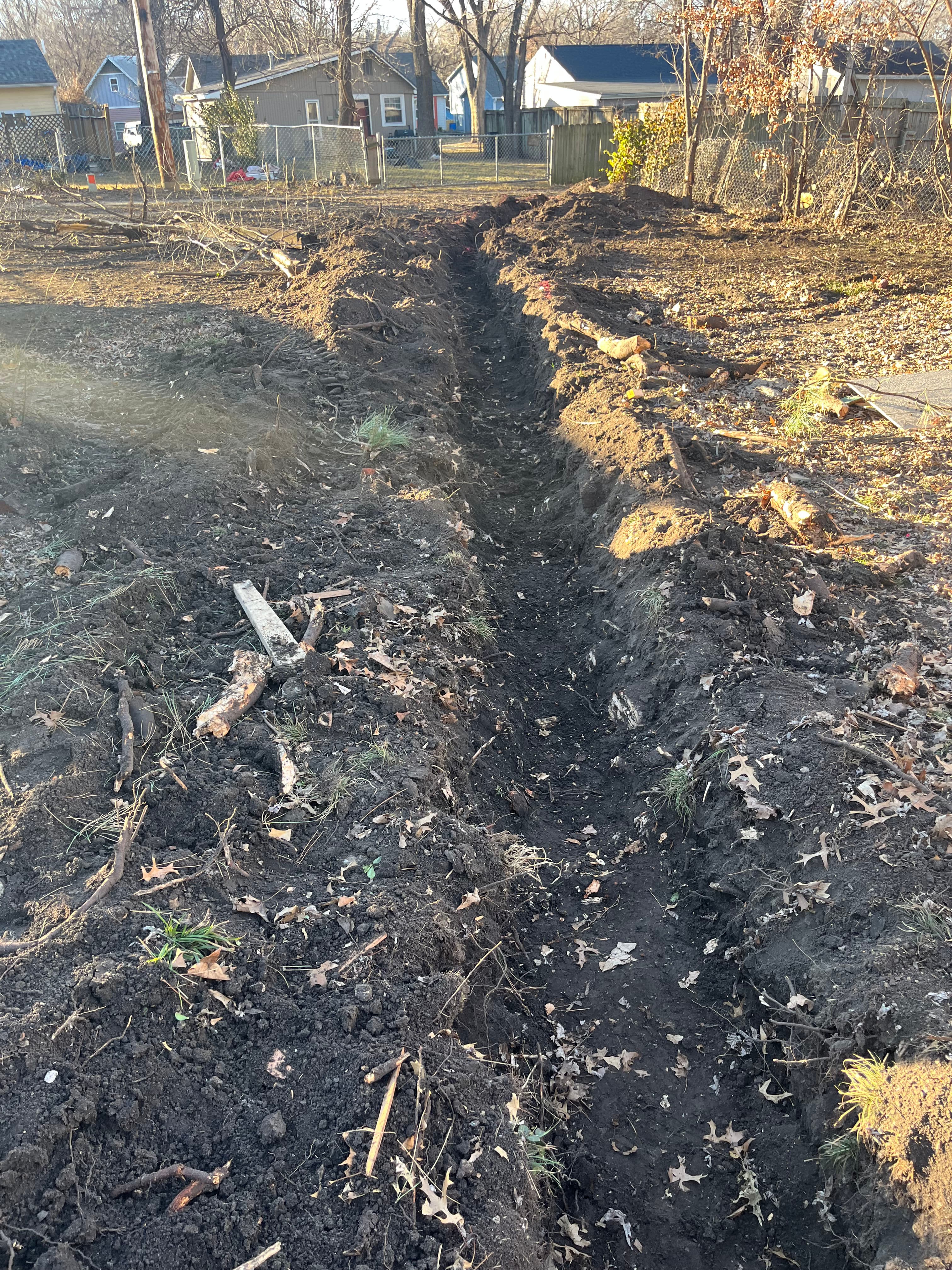 Project Excavation and Backyard Makeover in Lawrence KS image