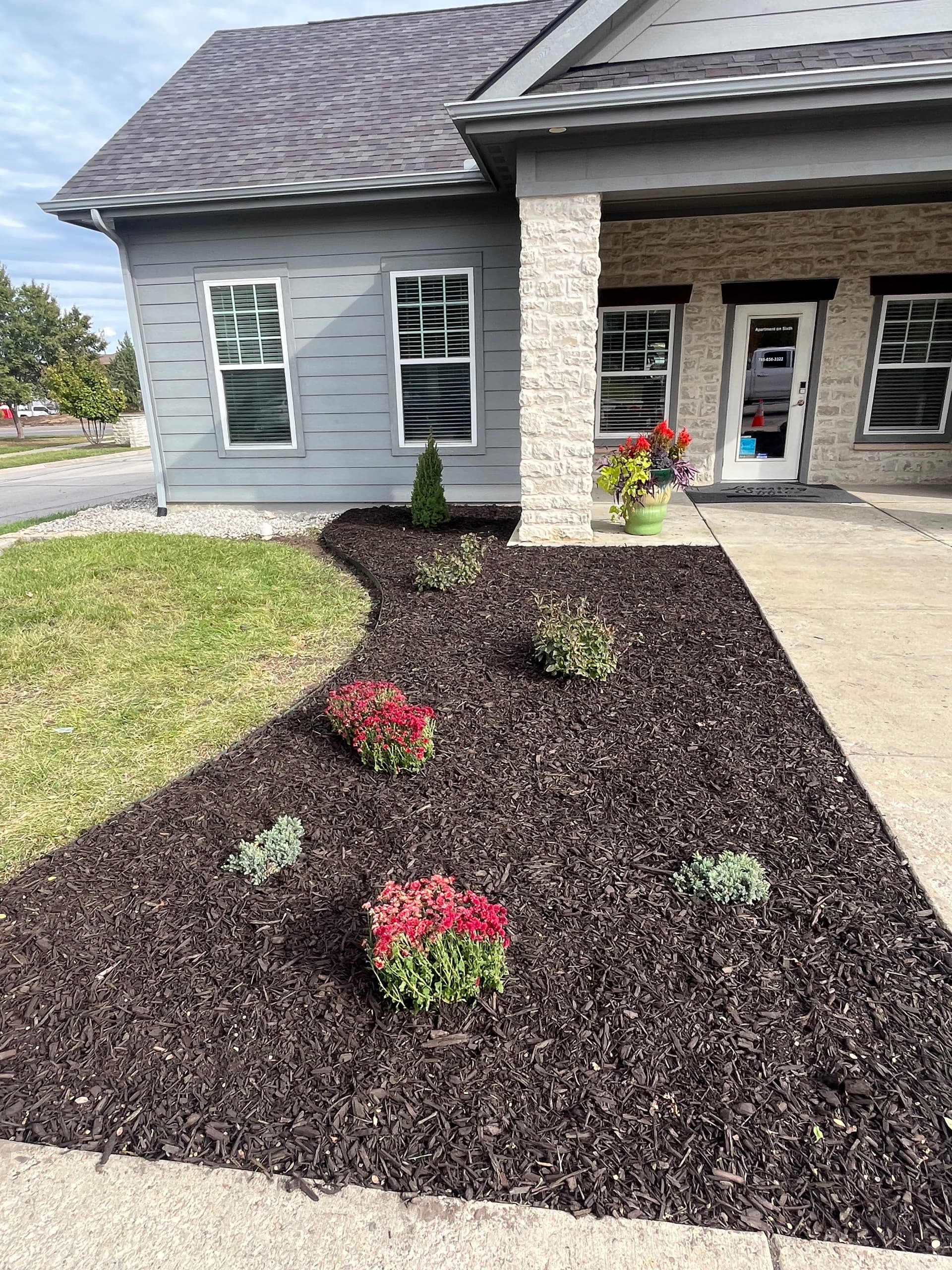 Gallery photos for Commercial Complex Beautification in Lawrence: Image #2